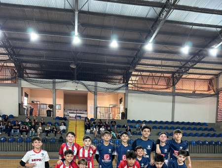 Final Campeonato interno de Futsal infantil.